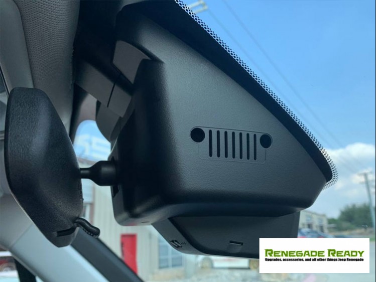 Jeep Rengade Integrated Dash Camera System - 4K Front Camera